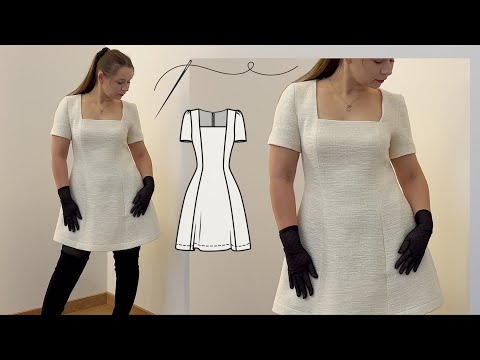 Видео: Шию сукню з твіду | Chantelle від Dressmaking Amóre