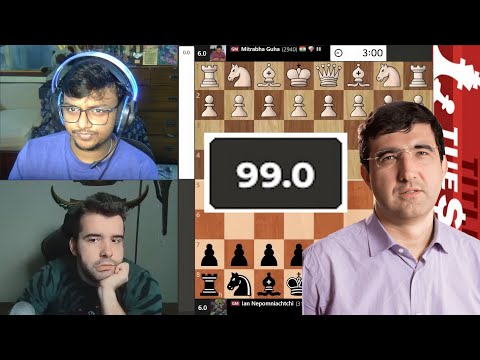 Видео: КРАМНИК в ШОКЕ!!! (Точность 99.0) Митрабха Гуха - Ян Непомнящий