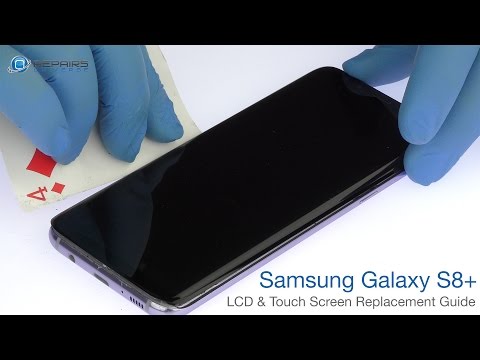 Видео: Руководство по замене ЖК-дисплея и сенсорного экрана Samsung Galaxy S8+ — RepairsUniverse