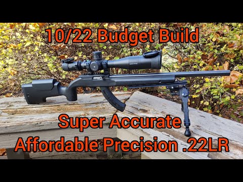 Видео: Ruger 10/22 Profile — доступная высокоточная винтовка калибра .22LR бюджетной сборки, ствол Green...