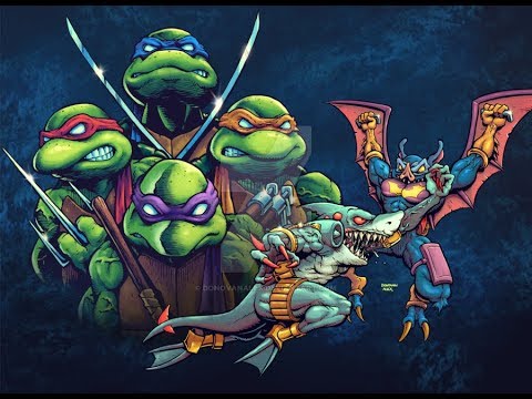 Видео: Альманах жанра файтинг - Выпуск 41 - Teenage Mutant Ninja Turtles: Tournament Fighters