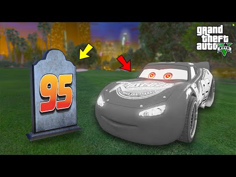 Видео: МОЛНИЯ МАКВИН УМЕР и СТАЛ ПРИЗРАКОМ в ГТА 5 МОДЫ - ТАЧКИ 3 в GTA 5