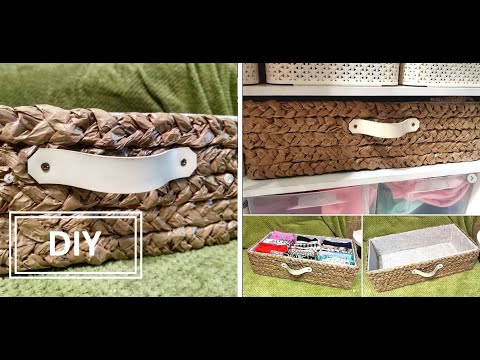 Видео: DIY Ящик для комода из картонной коробки🙈