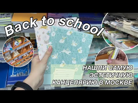 Видео: Купили САМУЮ Эстетичную Канцелярию в МОСКВЕ! II Back To School