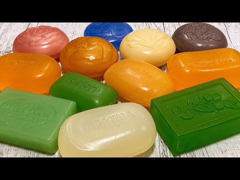 Видео: Резка глицеринового мыла АСМР Glycerin soap💗