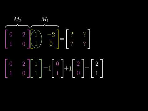 Видео: Умножение матриц как композиция | Сущность Линейной Алгебры, глава 4