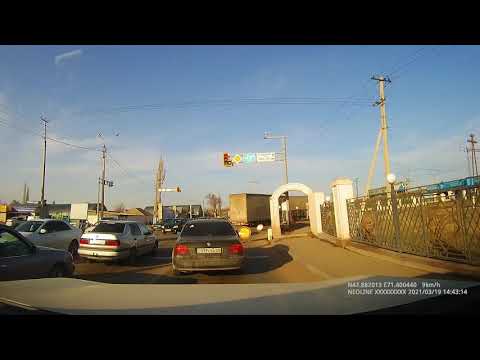 Видео: Тараз,Taraz (Джамбул)прогулка на авто - центр - за линия\ улица Демьяна Бедного