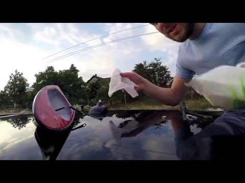 Видео: Антенна декоративная Акулий плавник  (стиль BMW)