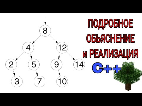 Видео: Теория и Реализация бинарных деревьев, поиск в глубину и ширину, C++