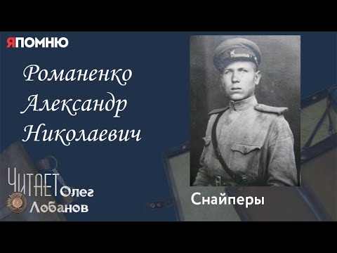Видео: Романенко Александр Николаевич. Проект "Я помню" Артема Драбкина. Снайперы.
