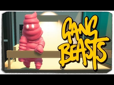 Видео: GANG BEASTS С ВЕБКОЙ - Угарные сражения Даши и Брейна