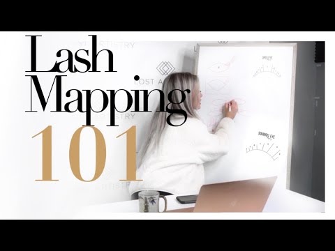 Видео: Советы по наращиванию ресниц | Lash Map 101