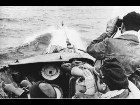 Видео: Silent Hunter 3+GWX+моды.  "Учения на Везере"