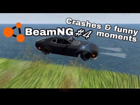 Видео: BeamNG Drive: автомобильные аварии/смешные моменты #4