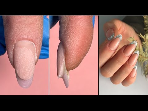 Видео: Новогодний светоотражающий выкладной френч