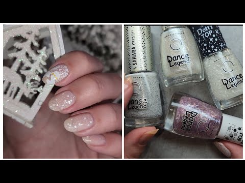Видео: 💅 Обзор Лаков Dance Legend/ Лёгкий, Зимний Дизайн Ногтей 🎄❄️⛄️💅