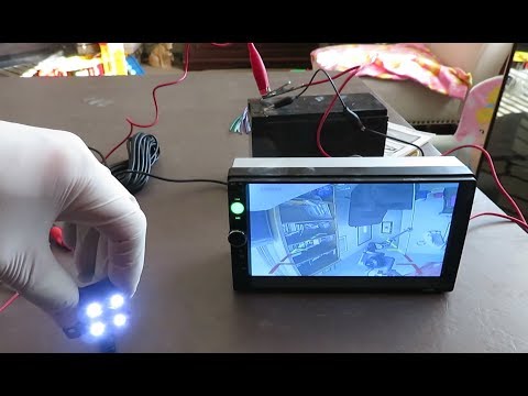 Видео: Как подключить недорогую двухдиновую магнитолу с камерой заднего вида: Carzin и многое другое