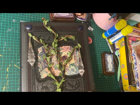 Видео: Смешанная техника: перелистывание, страница и экскурсия 🏝️🐨 #artjournal