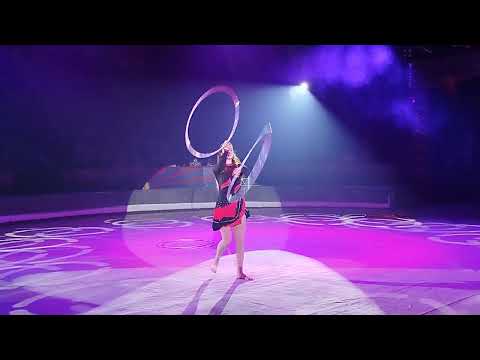 Видео: "ХУЛА-ХУПЫ" АННА МАТВЕЕВА, "ШОУ МОРСКИХ КОТИКОВ", ЦИРК "АВТОВО"