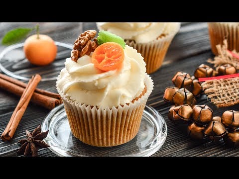 Видео: Морковные КАПКЕЙКИ с КРЕМ-ЧИЗОМ ☆ Carrot cupcakes