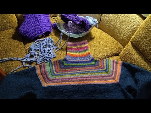 Видео: Cвитер связала👌 / костюм спортивный купила 🎉✨/