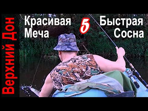 Видео: Острова, пороги и перекаты. Первый голавль на Дону 🐟 Рыбалка Красивая  Меча - Быстрая Сосна 5