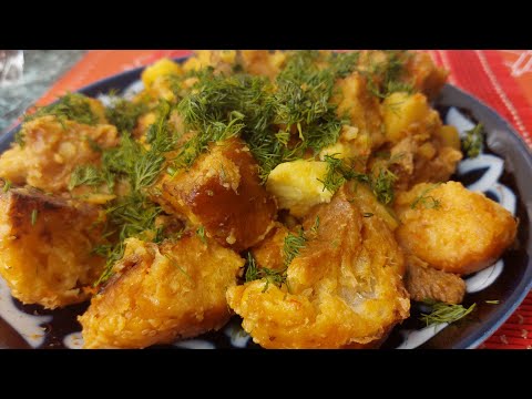 Видео: Плов из Лепёшек Узбекское блюдо!Нон Палов сытное