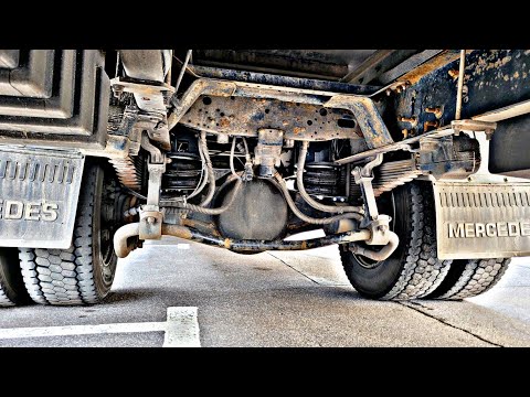 Видео: Установка пневмоподвески на Газон Некст. 2-х контурная пневмоподвеска на заднюю ось. Газон Некст