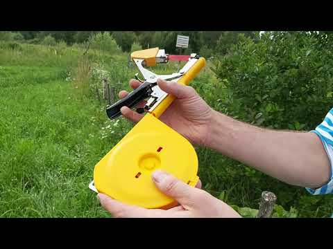 Видео: Подвязчик растений Tapetool BZ-3