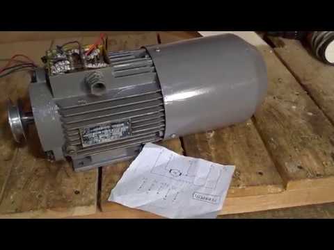 Видео: Элетродвигатель постоянного тока 4ПО80В1 подключение и работа