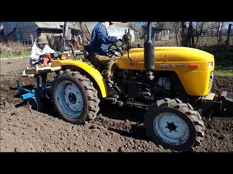Видео: Самодельная картофелесажалка.