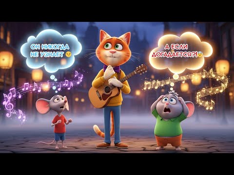 Видео: Кот Леопольд и тайна пропавшей нотки 🎵✨