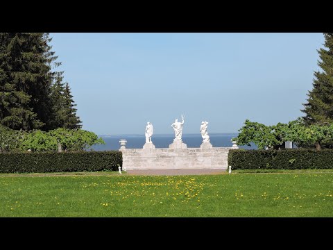 Видео: Петергоф  Нижний парк  Фонтаны
