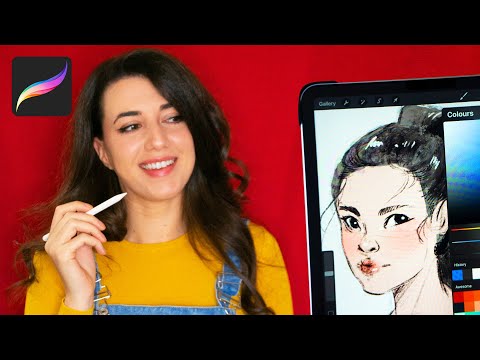 Видео: Рисувай в Procreate ✏️ за начинаещи