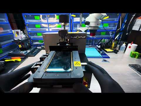 Видео: Как официалы разбирают iphone. Обзор aasp станка по разбору телефона.