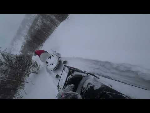 Видео: варяг 550, варяг 500. штурмует гору на 3й день снегопада.