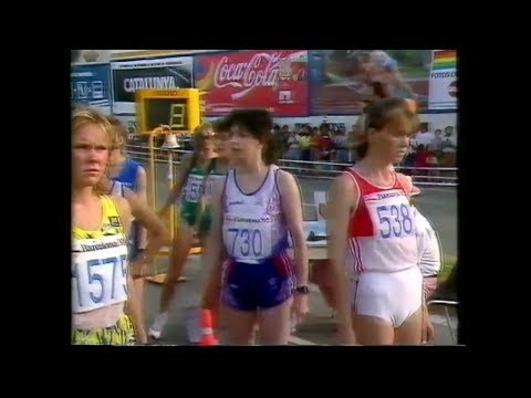 Видео: 1992г. Барселона. Олимпийские игры. спортивная ходьба. женщины. 10км