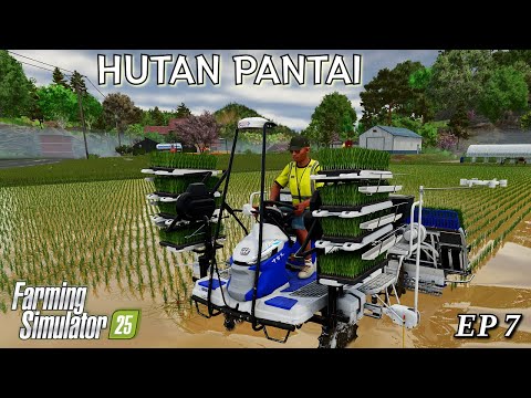 Видео: СЕИТБАТА ЗАПОЧНА! | Farming Simulator 25 - Hutan Pantai #7