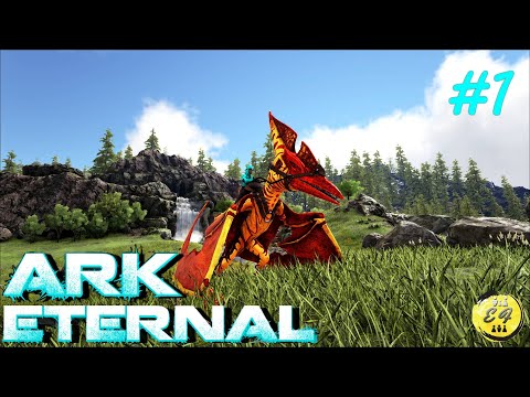 Видео: Выживание с модом Eternal, начало пути - ARK: Survival Evolved, mod Eternal #1.