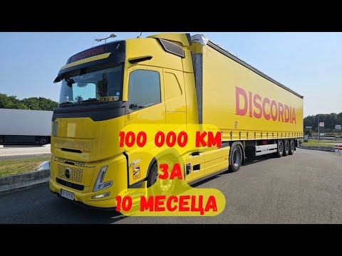 Видео: Не усетих кога изминах 100 000 км с този камион | Denis Kadirow TruckVloger 