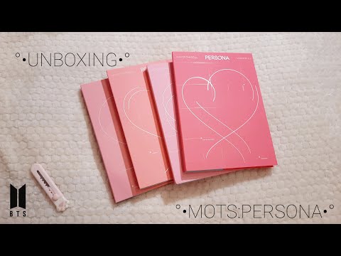 Видео: °•Распаковка BTS Map of the soul: Persona set•°