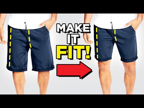 Видео: Как сшить мужские шорты (идеальная посадка)