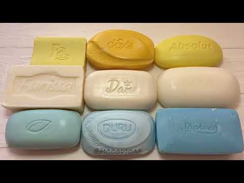 Видео: ASMR cutting soap/Carving soap/АСМР Резка сухого мыла *no talking*