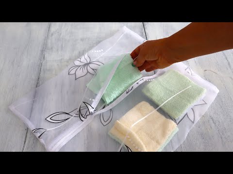 Видео: Как я использую старый тюль не по назначению. Покажу, как он служит мне в быту повторно