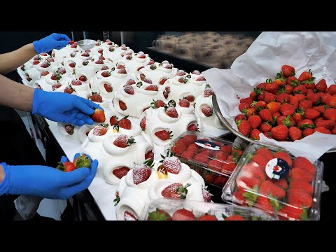 Видео: 1 час удовлетворительного видео! различные корейские лучшие торты Top4 - Корейская уличная еда