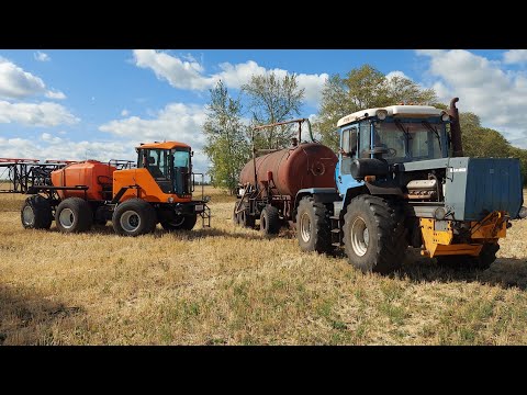 Видео: Туман 3. Честный отзыв. Отработали 5 тысяч га. Будни тракториста. Стоит ли его покупать? ХТЗ водовоз