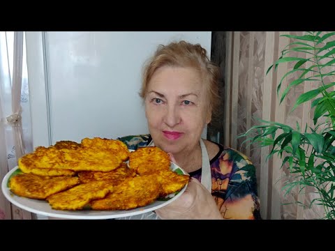 Видео: Тыква и стакан овсянки. И получаем без муки и сахара прекрасные  оладьи.