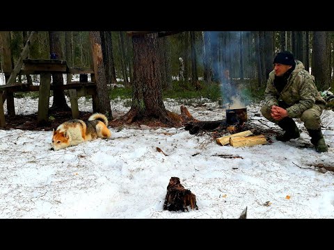 Видео: 🏕Рыбалка на озере с ночёвкой.Закрыл сезон твёрдой воды