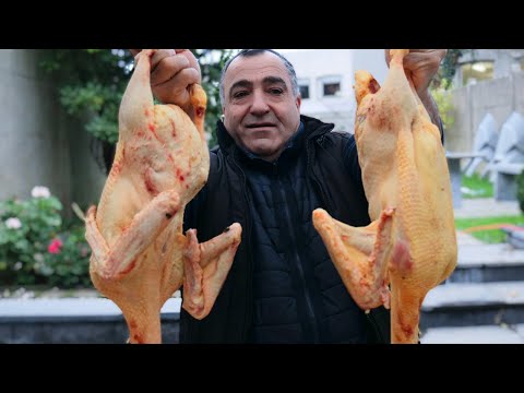 Видео: Дикая птица на вертеле на костре. Рецепт от Жоржа