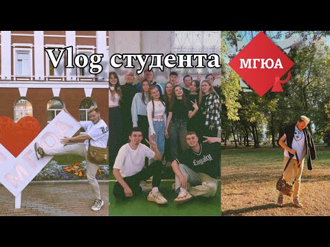 Видео: Влог студента МГЮА❤ пытаюсь выживать один/активничаю/первые трудности